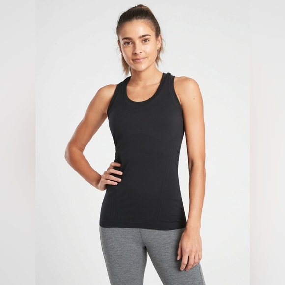 Athleta Tops - Athleta Momentum Tank, Black SIZE Medium
